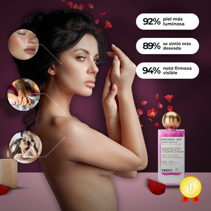 Birthday Sex - Aceite corporal sensual para mujer